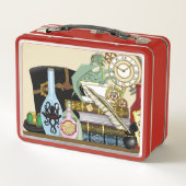 Steampunk Dragon Potionsの書籍 メタルランチボックス (裏面)