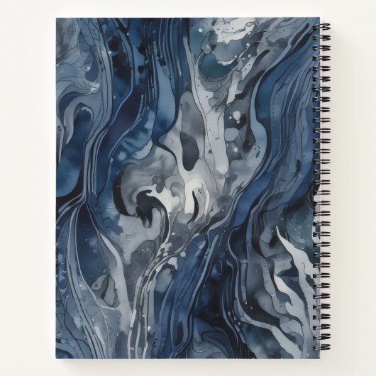 Steampunk en Azul ノートブック (裏面)