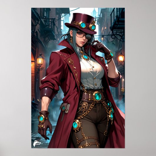 Steampunk Enchantress -Refinement and Power  ポスター (正面)
