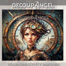 Steampunk Ephemeral Essence #2 Decopage