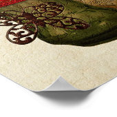 Steampunk Fantasy Collage Poster ポスター (角)