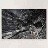 Steampunk Fantasy Darkness Demon Fashion  ジグソーパズル (横)