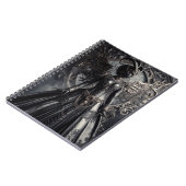 Steampunk Fantasy Darkness Demon Fashion  ノートブック (左側)