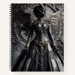Steampunk Fantasy Darkness Demon Fashion  ノートブック