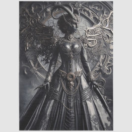 Steampunk Fantasy Darkness Demon Fashion  薄葉紙