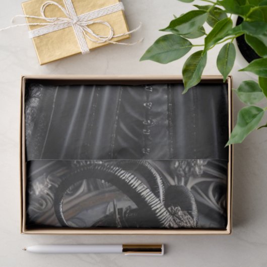 Steampunk Fantasy Darkness Demon Fashion  薄葉紙 (ギフト)