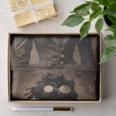 Steampunk Fantasy Woman Photo Styl DX4L Decoupage 薄葉紙 (ギフト)