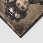 Steampunk Fantasy Woman Photo Styl DX4R Decoupage 薄葉紙 (詳細)