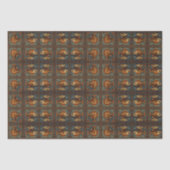 Steampunk Fishes Decompage 3 of 3 薄葉紙 (正面)