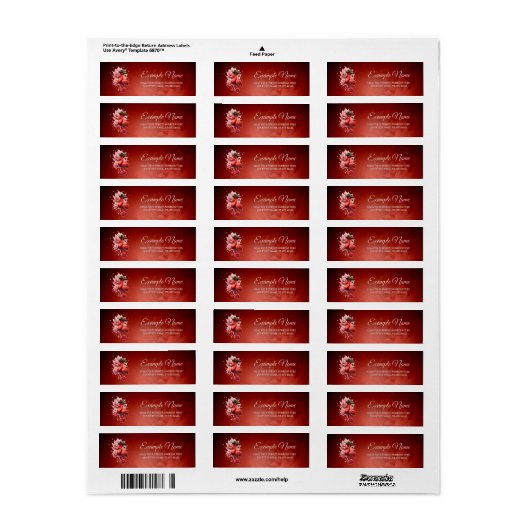 Steampunk Flamingo – Fantasy Digital Artwork  ラベル (フルシート)