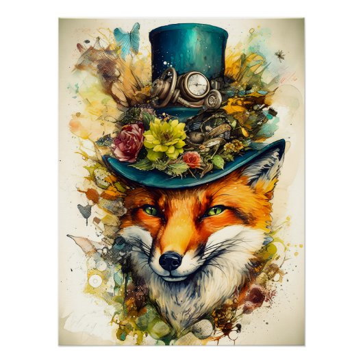 Steampunk Fox ポスター (正面)