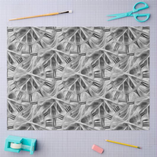 Steampunk Fractal 薄葉紙 (クラフト)