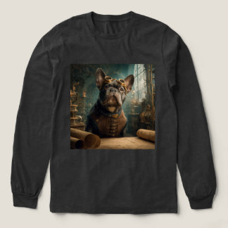 Steampunk Frenchie (Edition 2) - Long Sleeve トライブレンドＴシャツ