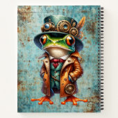 Steampunk Frog ノートブック (裏面)