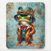 Steampunk Frog マウスパッド (正面)