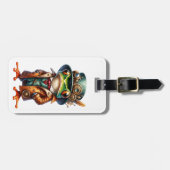 Steampunk Frog ラゲッジタグ (正面横)