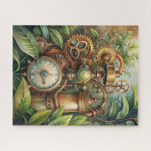 Steampunk Garden Puzzle ジグソーパズル (横)