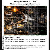 Steampunk German Shepherd, Alsatian BT5 Decopage 薄葉紙