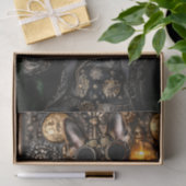 Steampunk German Shepherd, Alsatian BT5 Decopage 薄葉紙 (ギフト)