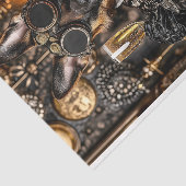 Steampunk German Shepherd, Alsatian BT5 Decopage 薄葉紙 (詳細)