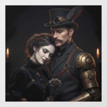 Steampunk Gothic Paar