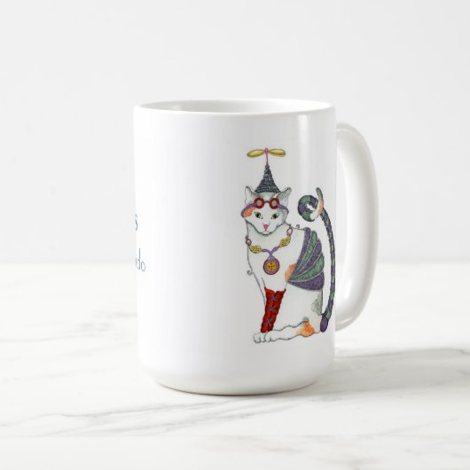 Steampunk Gretelのマグ コーヒーマグカップ (正面右)