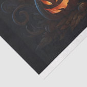 Steampunk Halloween Pumpkin town castle 薄葉紙 (詳細)