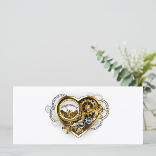 Steampunk Heart with a Manometer カード (スタンド正面)