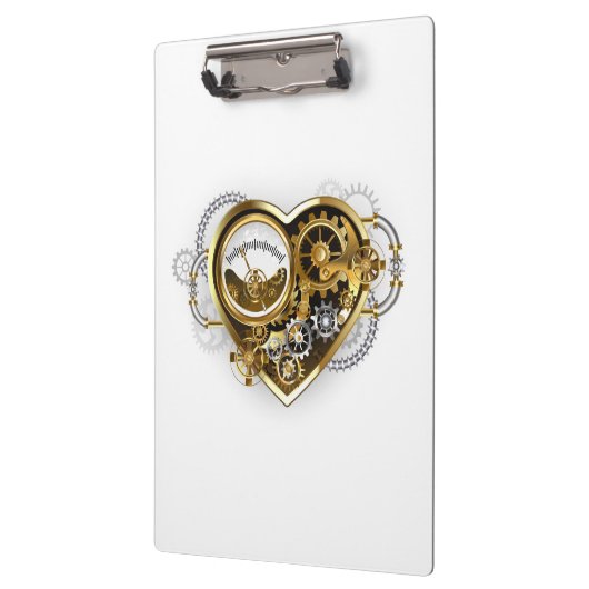 Steampunk Heart with a Manometer クリップボード (左)