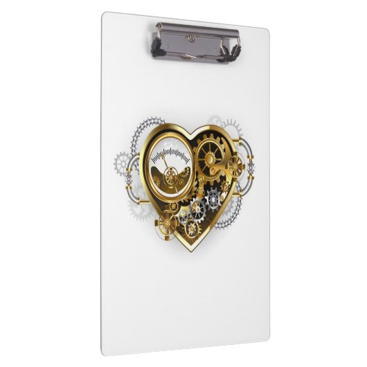 Steampunk Heart with a Manometer クリップボード (右)