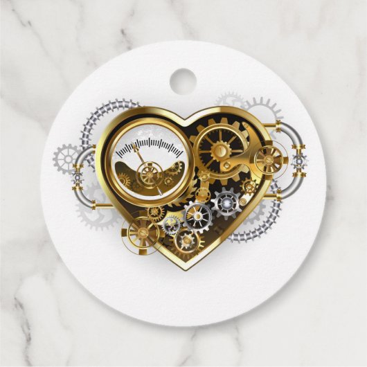 Steampunk Heart with a Manometer フェイバータグ (裏面)