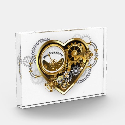 Steampunk Heart with a Manometer フォトブロック (左)
