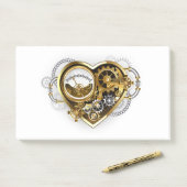 Steampunk Heart with a Manometer ポストイット (デスク)