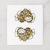 Steampunk Heart with a Manometer ロイヤリティカード (外部開封)