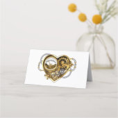 Steampunk Heart with a Manometer ロイヤリティカード (裏面)