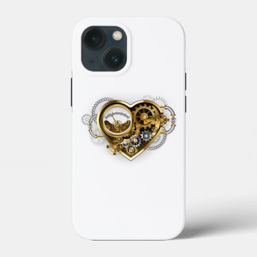 Steampunk Heart with a Manometer Case-Mate iPhoneケース (裏面)