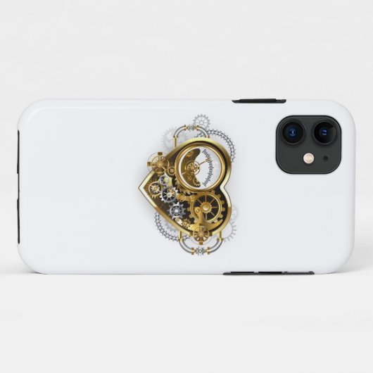 Steampunk Heart with a Manometer Case-Mate iPhoneケース (裏面(横))