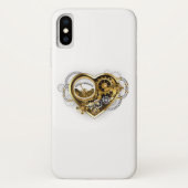 Steampunk Heart with a Manometer Case-Mate iPhoneケース (裏面)