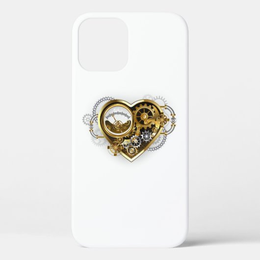 Steampunk Heart with a Manometer Case-Mate iPhoneケース (裏面)