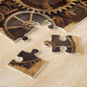 Steampunk Hornsギアキーボードシートミュージック ジグソーパズル (側面)