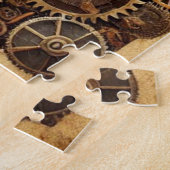 Steampunk Hornsギアキーボードシートミュージック ジグソーパズル (側面)