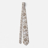 Steampunk Industrial Custom Necktie Tie ネクタイ (裏面)