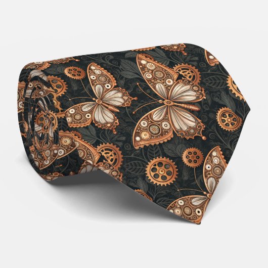 Steampunk Industrial Custom Necktie Tie ネクタイ (ロール)