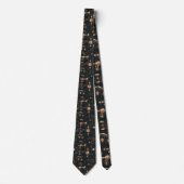 Steampunk Industrial Custom Necktie Tie ネクタイ (正面)