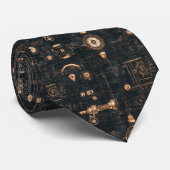 Steampunk Industrial Custom Necktie Tie ネクタイ (ロール)