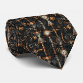 Steampunk Industrial Custom Necktie Tie ネクタイ (ロール)