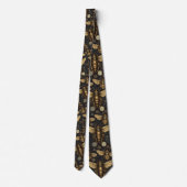 Steampunk Industrial Custom Necktie Tie ネクタイ (裏面)