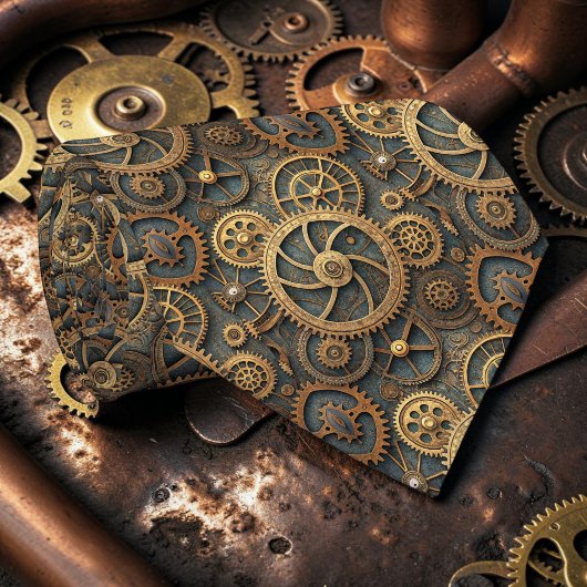 Steampunk Industrial Custom Necktie Tie ネクタイ