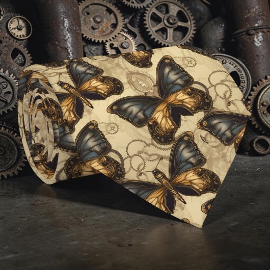 Steampunk Industrial Custom Necktie Tie ネクタイ