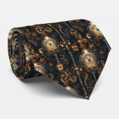 Steampunk Industrial Custom Necktie Tie ネクタイ (ロール)